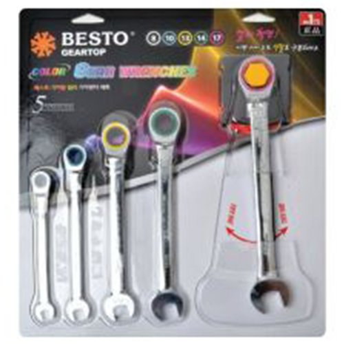 [베스토][BESTO]기어렌치세트 T-GW-5S